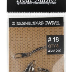 Spro Trout Master 3 Barrel Snap Swivel
