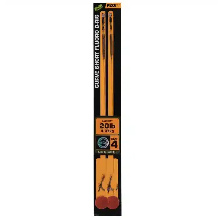 Fox Edges Curve Short Fluoro D-Ready Rig - Afbeelding 2