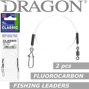Dragon Classic Invisible Fluorocarbon leader 10kg