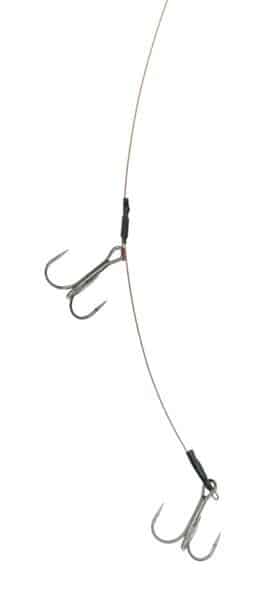 Rozemeijer Deadbait Leaders 2x Treble 50cm 30lb (2 Stuks) - Afbeelding 3