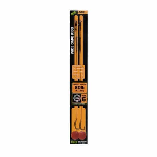 Fox- Edges Wide Gape Camotex Semi Stiff Rig - Afbeelding 2