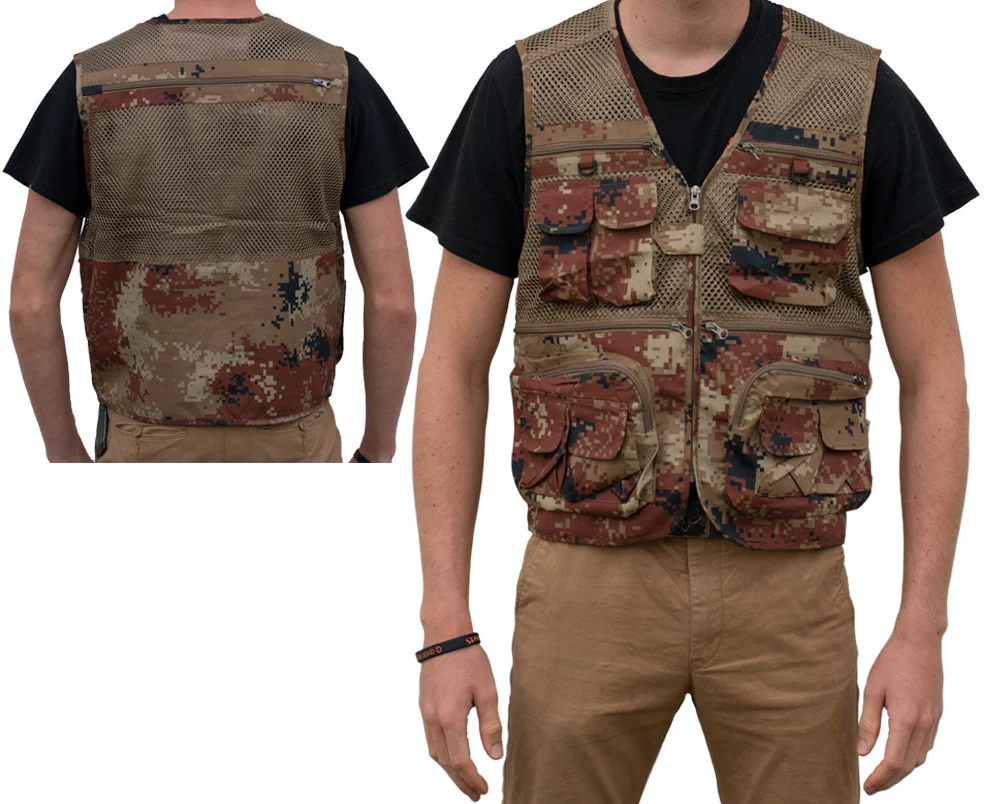 Kapaan zoekvest / bodywarmer camo - Afbeelding 2