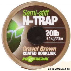 Korda N-TRAP Soft  Gravel Brown Onderlijnmateriaal
