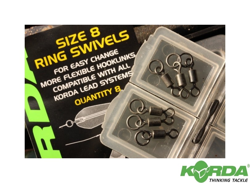 Korda Size 8 Ring Swivel - Afbeelding 2