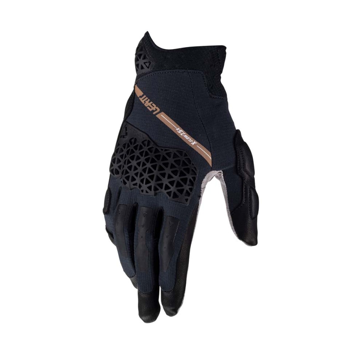 Leatt Glove ADV X-Flow 7.5 Short #L/EU9/US10 Stealth Black/Grey - Afbeelding 2