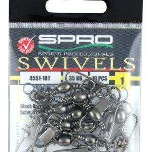Spro Barrel Swivel met Interlock Snap