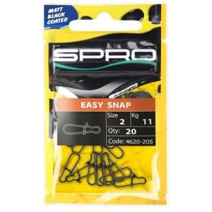 Spro Easy Snap (zwart gecoat)